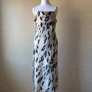 Express Animal Print Midi Dress Size Medium
